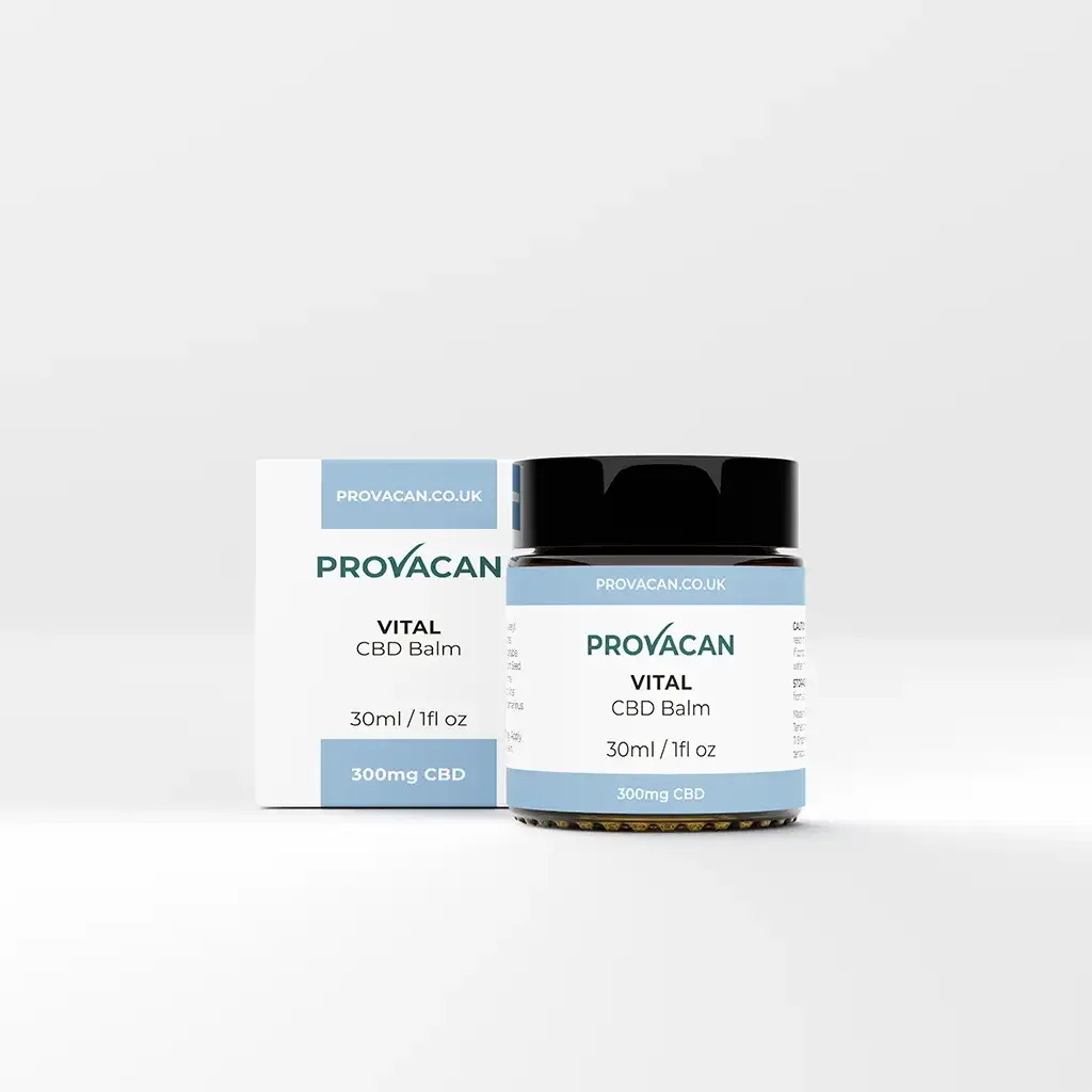 Provacan Vital CBD Balm with box