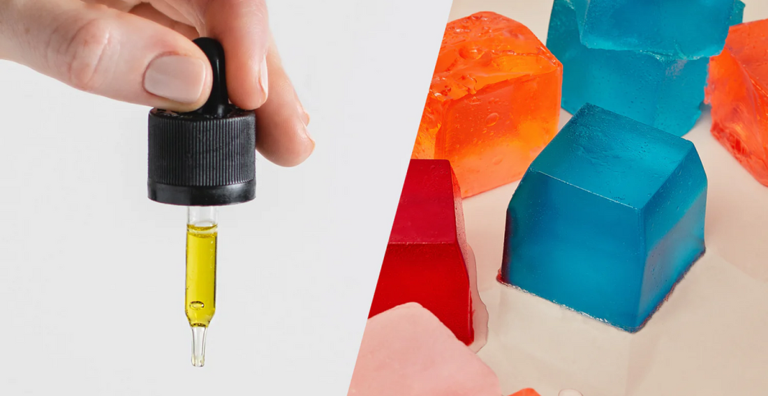 What is the Difference Between CBD Gummies and CBD Oil?