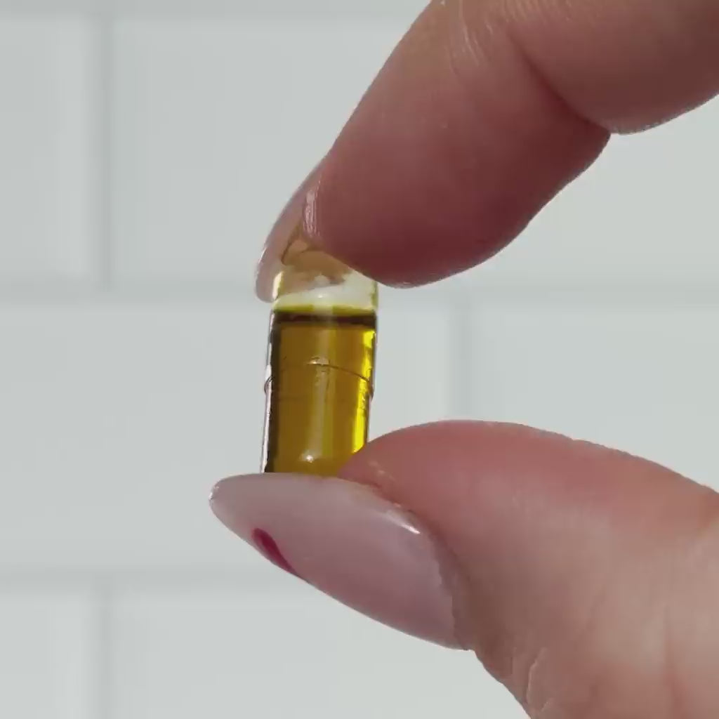 Short video of someone holding a Provacan 24mg CBD capsule