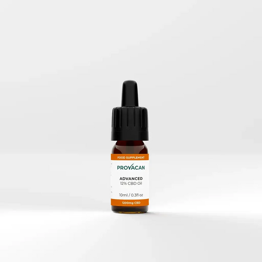 Bottle of Provacan Advanced 12% CBD Oil