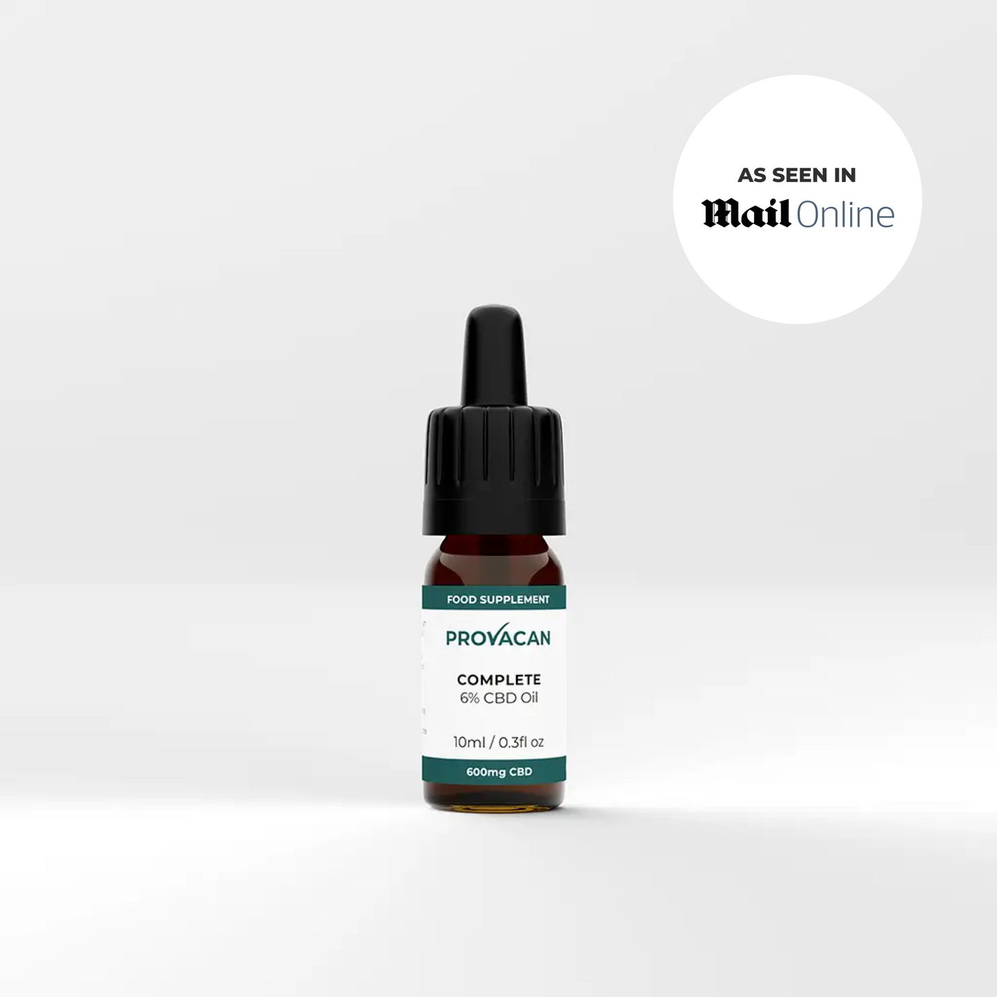 Provacan Complete CBD Oil | 600mg / 6% CBD, 10ml