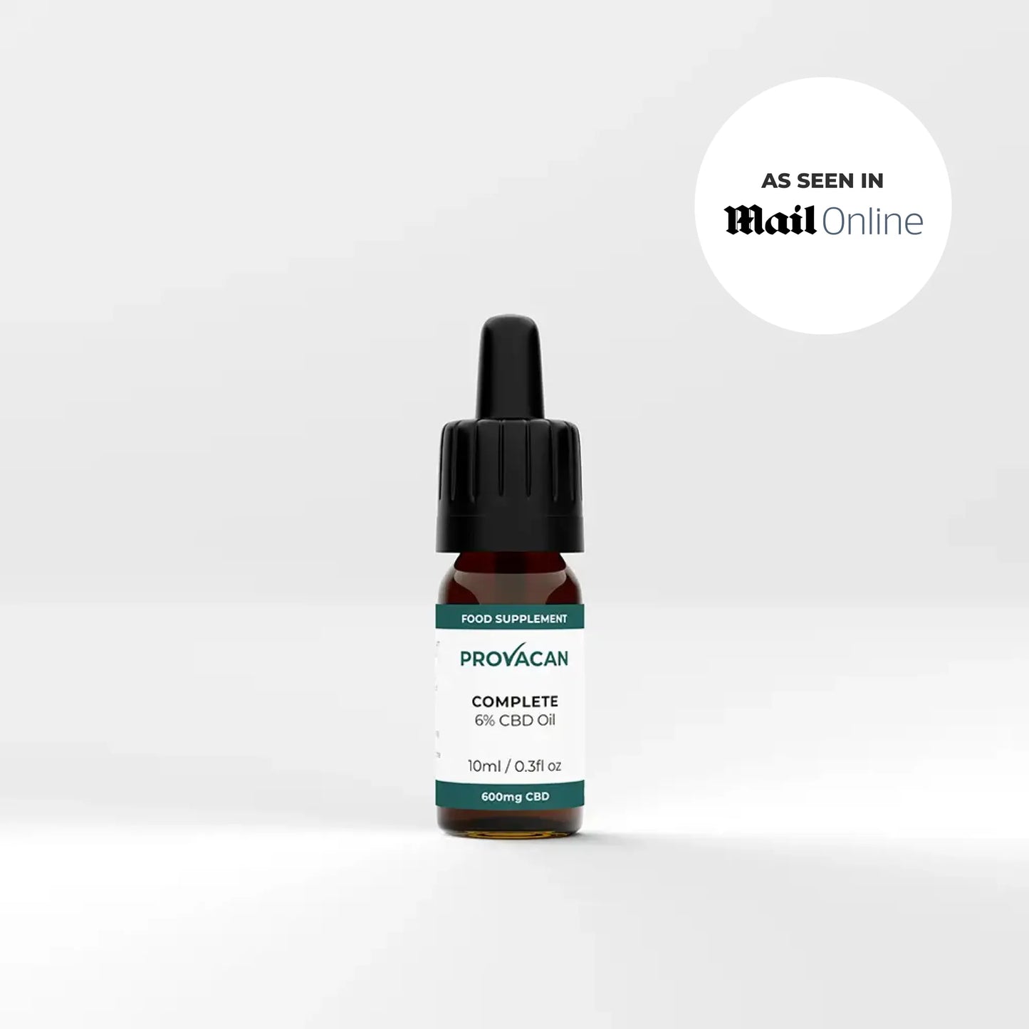 Provacan Complete CBD Oil | 600mg / 6% CBD, 10ml