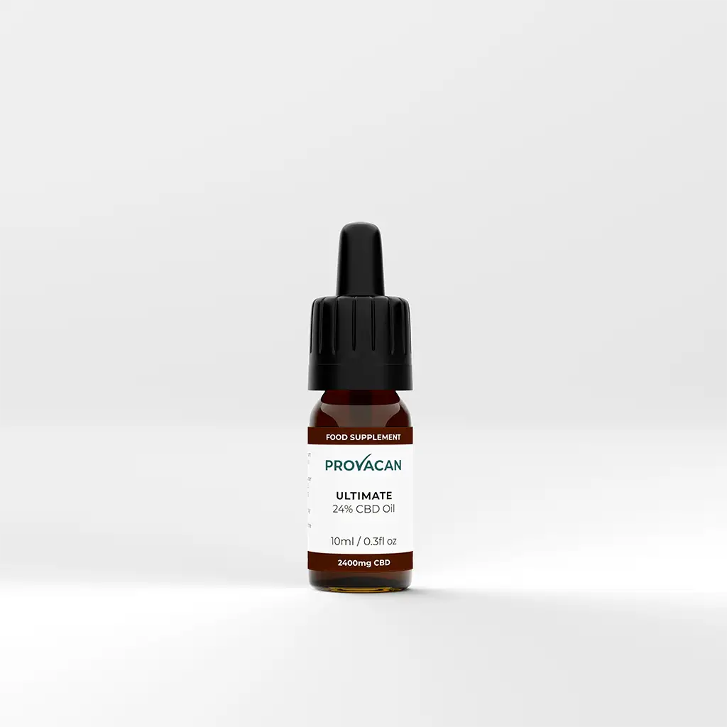 Bottle of Provacan Ultimate 24% CBD Oil